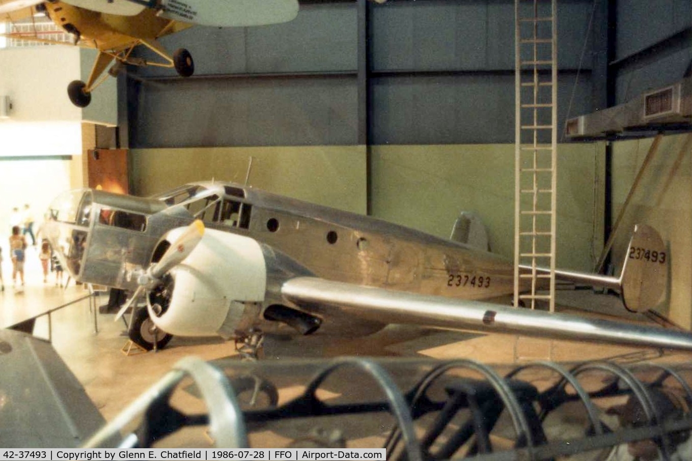 42-37493, 1942 Beech AT-11 Kansan C/N 4086, AT-11 at the National Museum of the U.S. Air Force
