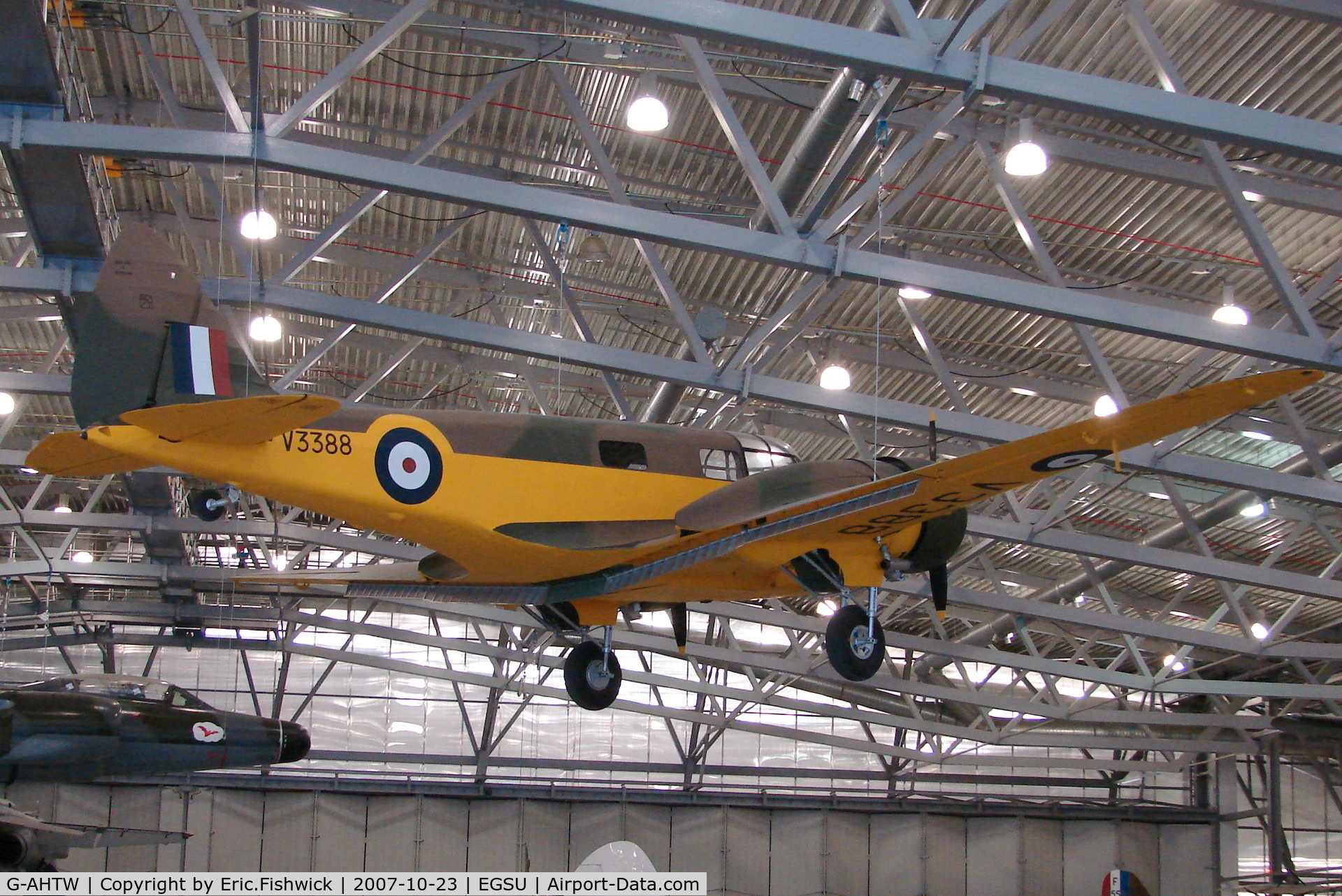G-AHTW, 1940 Airspeed AS.10 Oxford I C/N 3083, 2. Airspeed AS-40 Oxford 1 at at The Imperial War Museum, Duxford