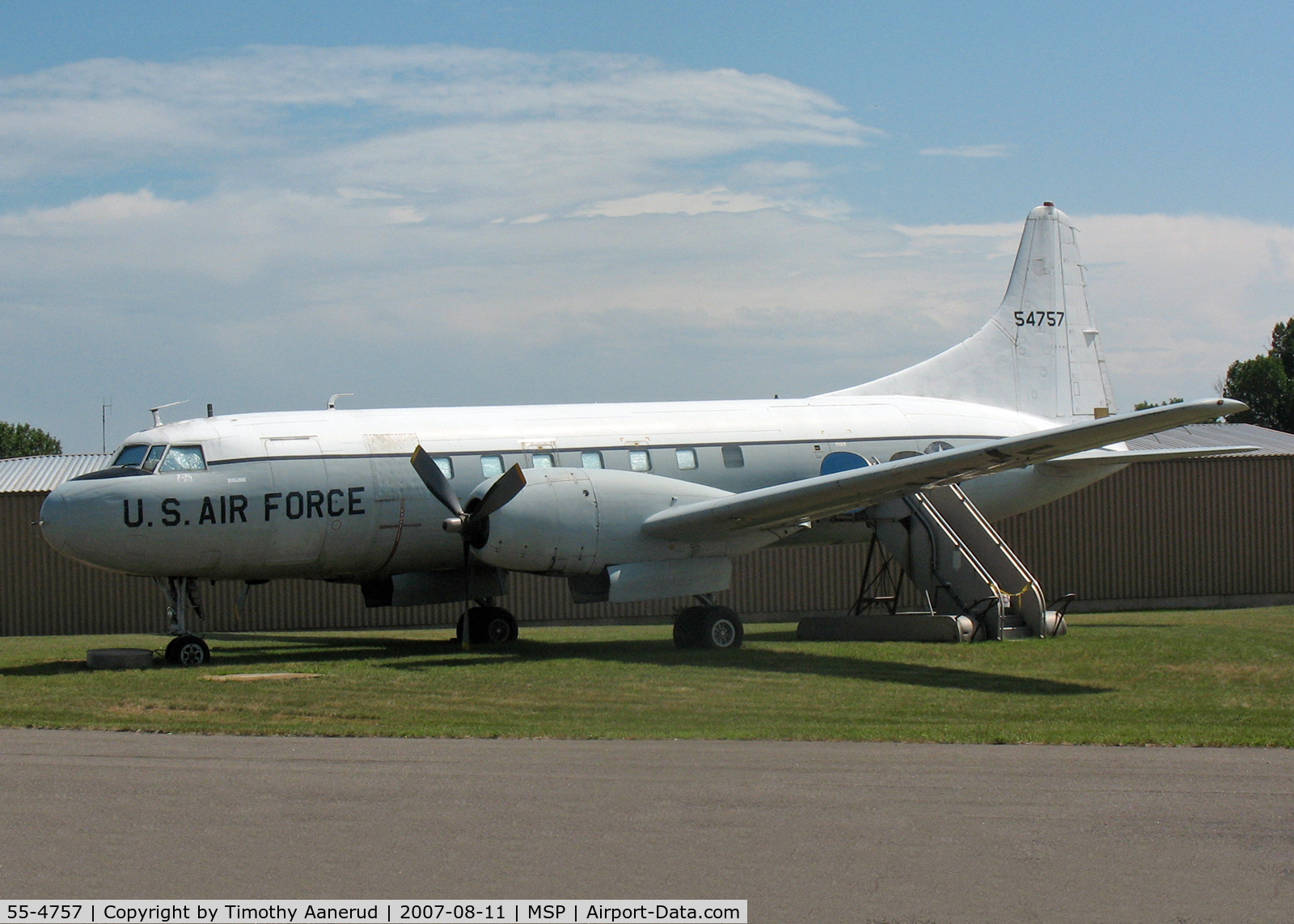 55-4757, 1955 Convair TC-131E C/N 344, Convair TC-131E-CO, Minnesota Air National Guard Museum, 55-4757