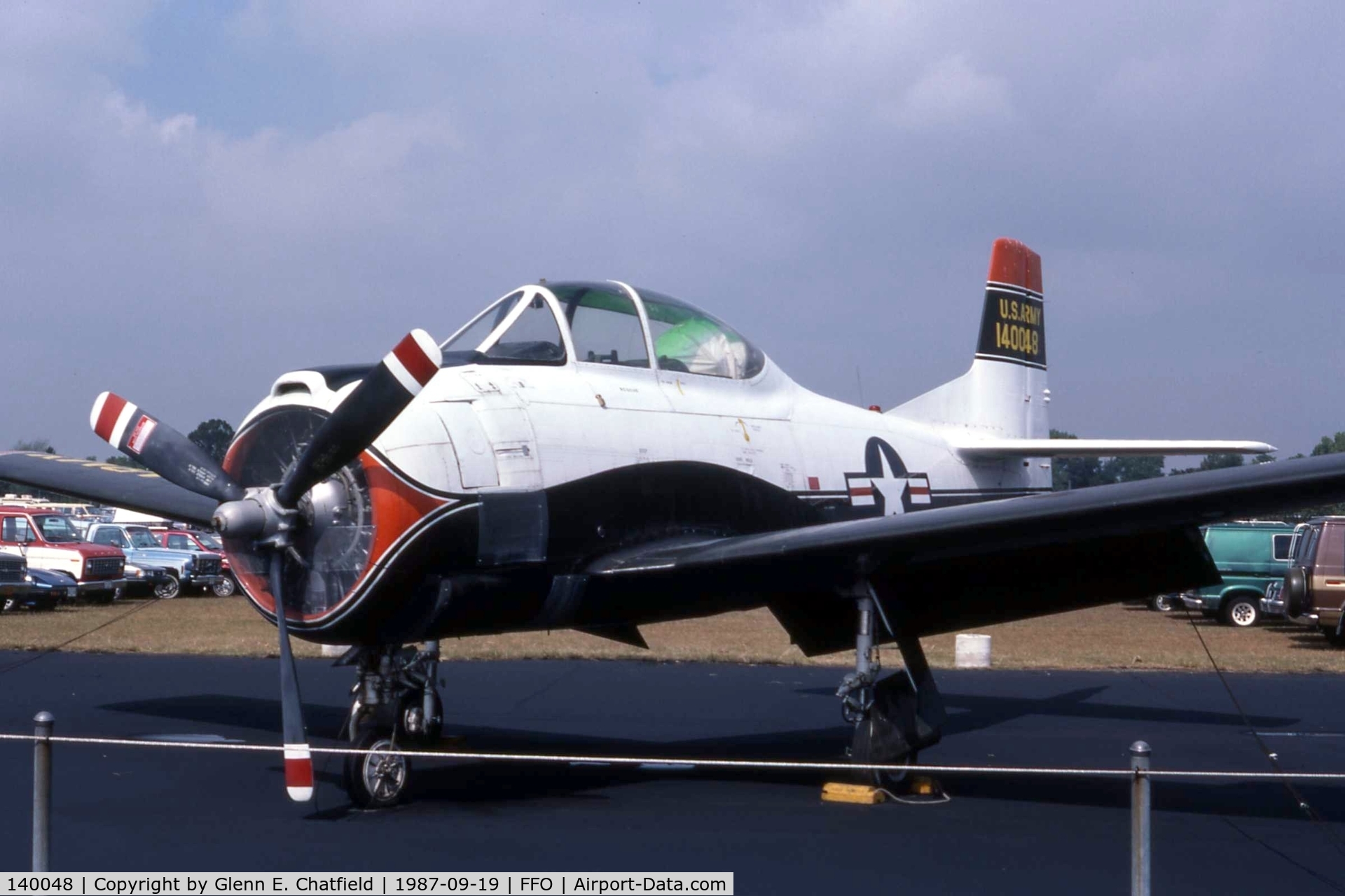 140048, North American T-28B Trojan C/N 219-47, T-28B at the National Museum of the U.S. Air Force