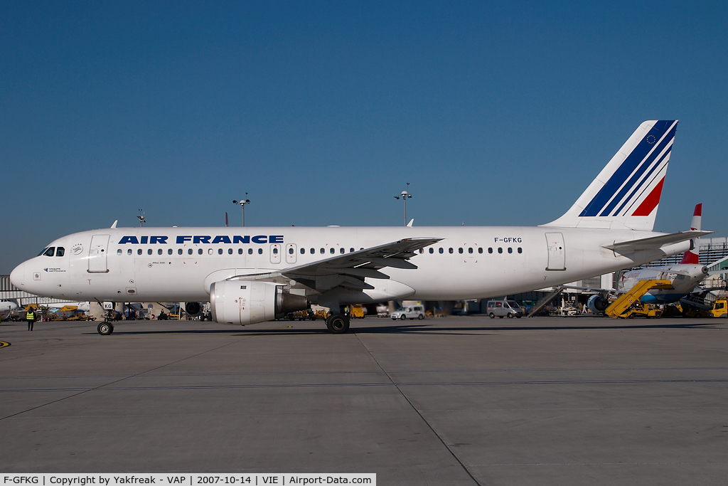 F-GFKG, 1988 Airbus A320-111 C/N 0021, Air France Airbus 320