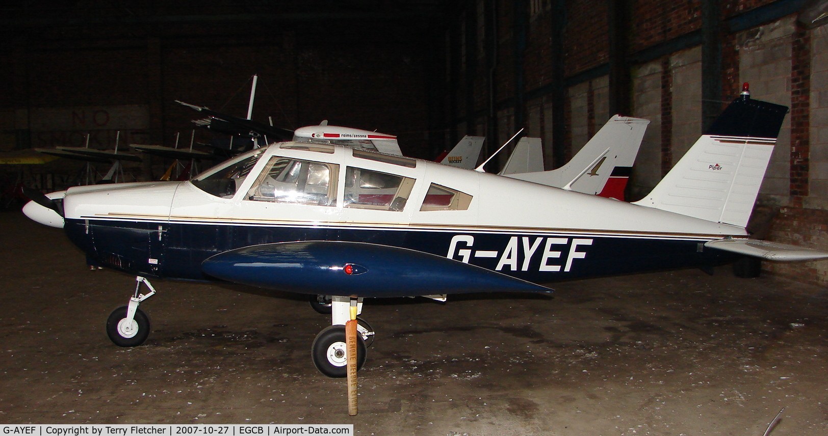 G-AYEF, 1970 Piper PA-28-180 Cherokee C/N 28-5815, Pa-28-180