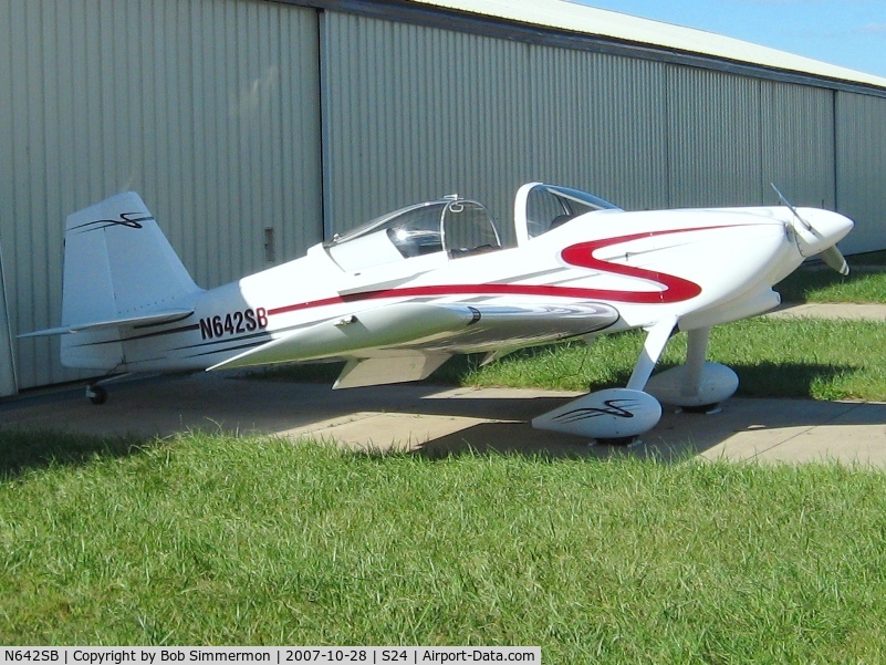 N642SB, 2004 Vans RV-6 C/N 24862, On display at the Fremont, OH chili fly-in.