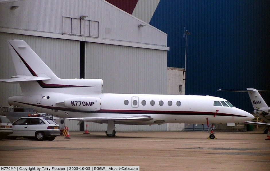 N770MP, 1999 Dassault Falcon 2000 C/N 99, These marks were previously worn on a Falcon 50