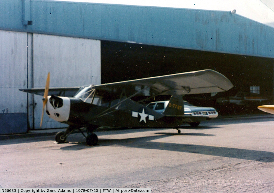 N36683, 1940 Aeronca A65-TAC C/N C1221TA, On the ramp at Meacham Field
