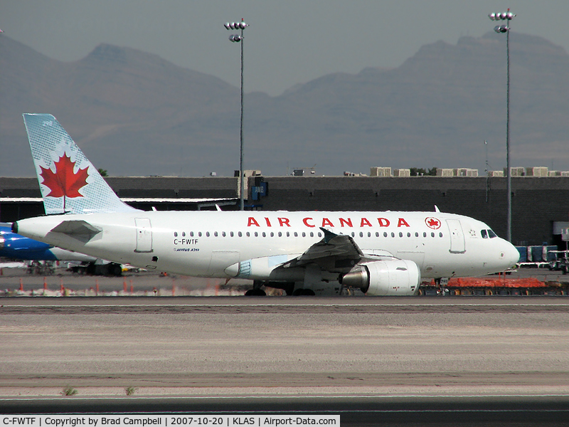 C-FWTF, 2003 Airbus A319-112 C/N 1963, Air Canada / 2003 Airbus A319-112 / The tail number is almost? Well...WTF?!?!?!