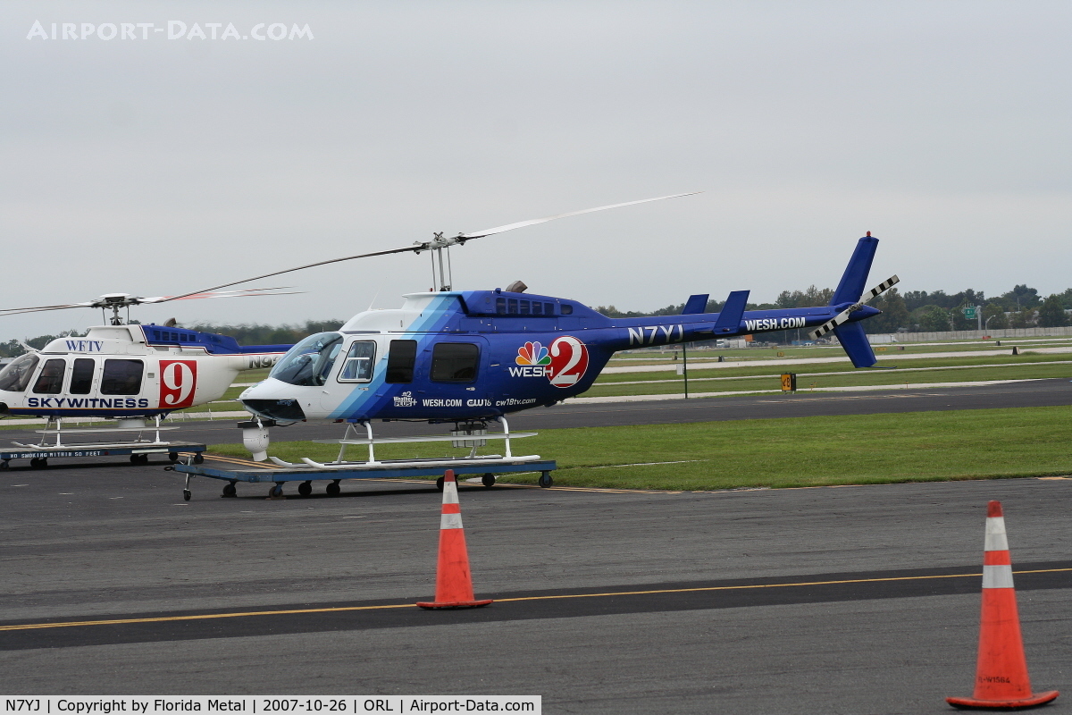 N7YJ, Bell 206L-4 LongRanger IV LongRanger C/N 52026, WESH 2 News Orlando