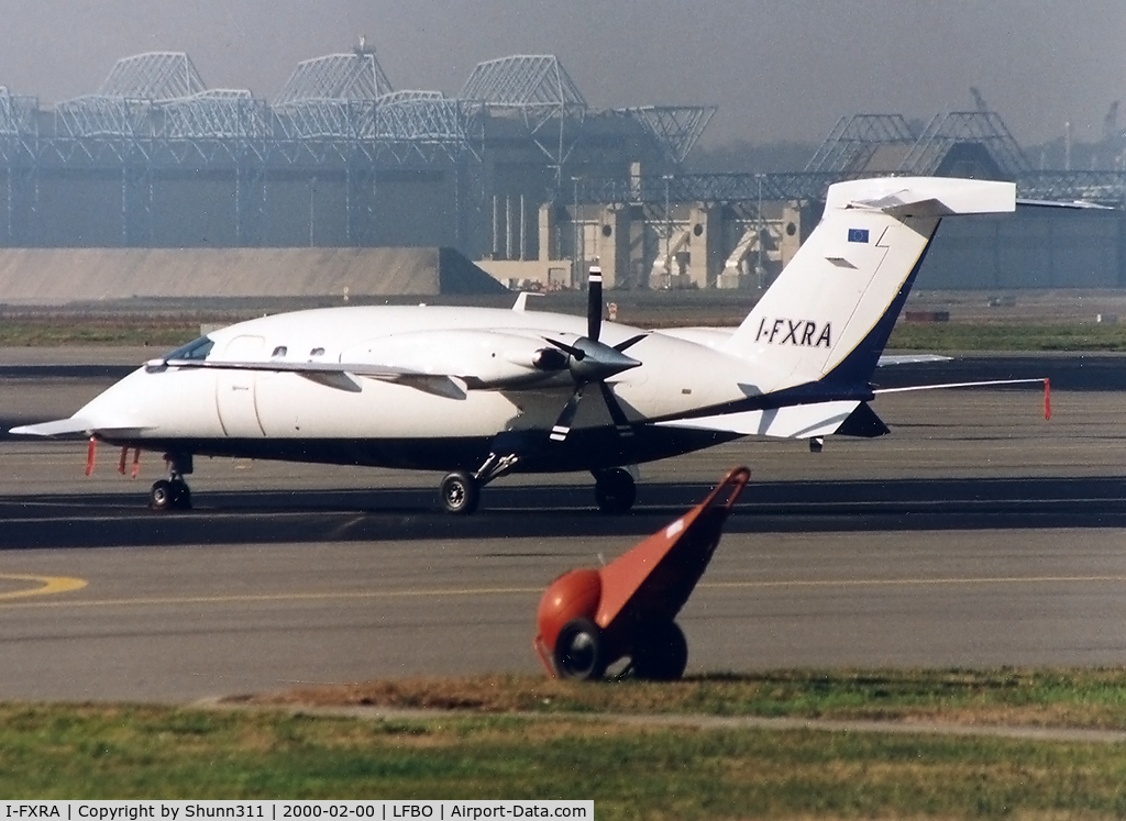 I-FXRA, 1992 Piaggio P-180 Avanti C/N 1013, Parked on the new General Aviation area...