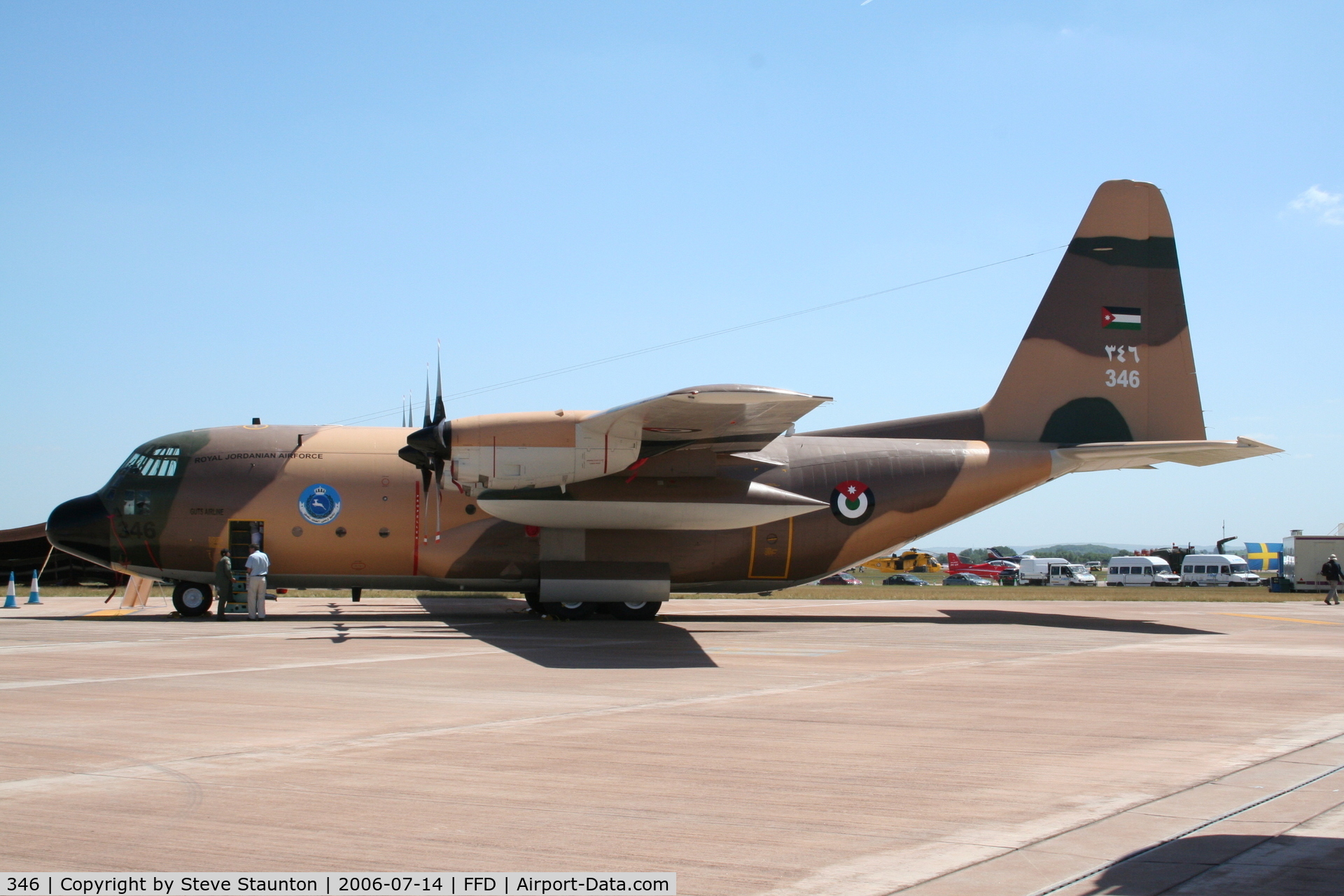 346, Lockheed C-130H Hercules C/N 382-4920, Royal International Air Tattoo 2006