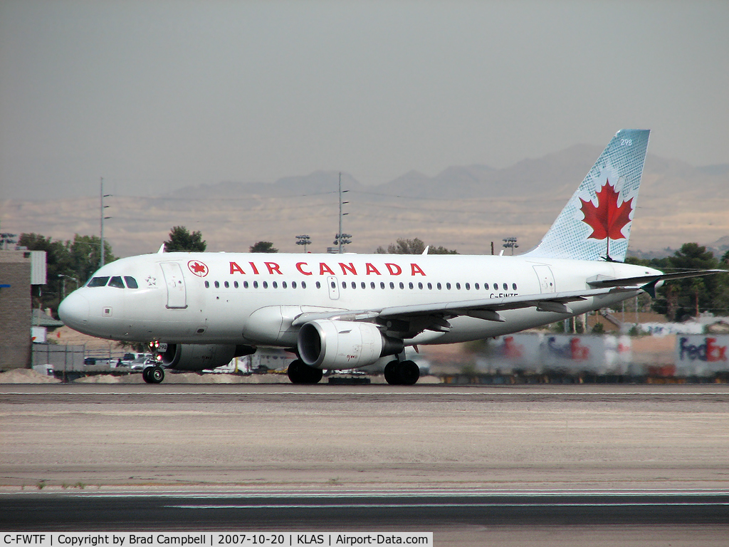 C-FWTF, 2003 Airbus A319-112 C/N 1963, Air Canada / 2003 Airbus A319-112