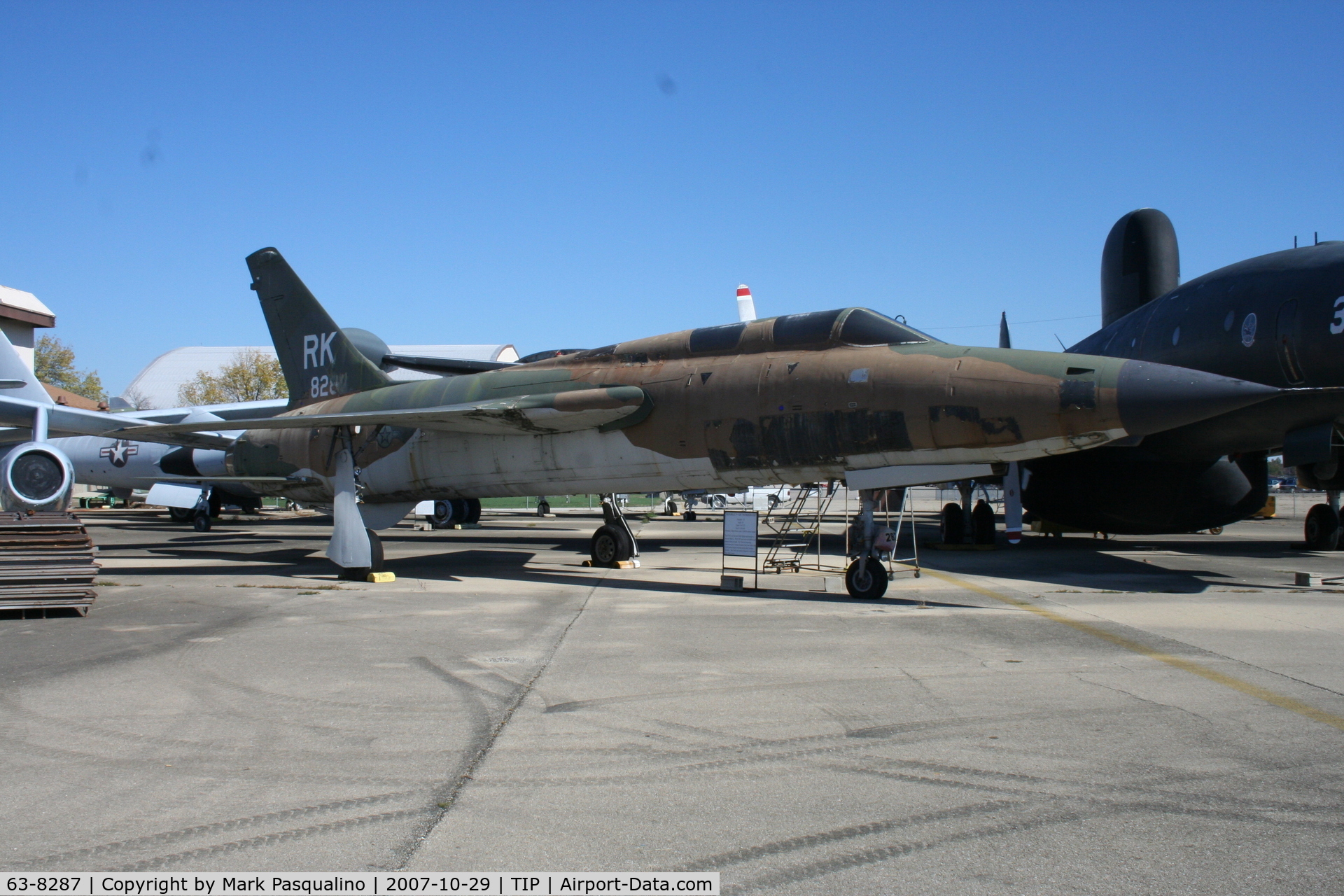 63-8287, 1963 Republic F-105F-1-RE Thunderchief C/N F064, Republic F-105F