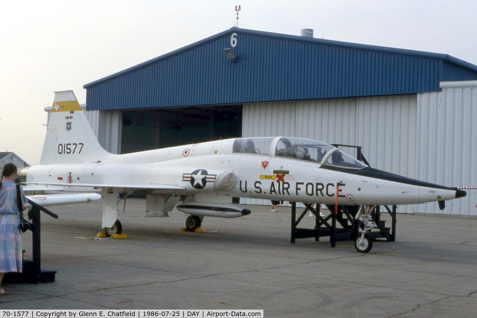 70-1577, 1970 Northrop T-38A-85-NO Talon C/N T.6267, T-38A at the Dayton International Air Show