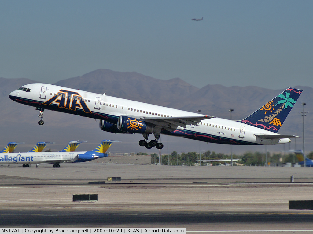 N517AT, 1996 Boeing 757-23N C/N 27973, American Trans Air - (ATA) / 1996 Boeing 757-23N