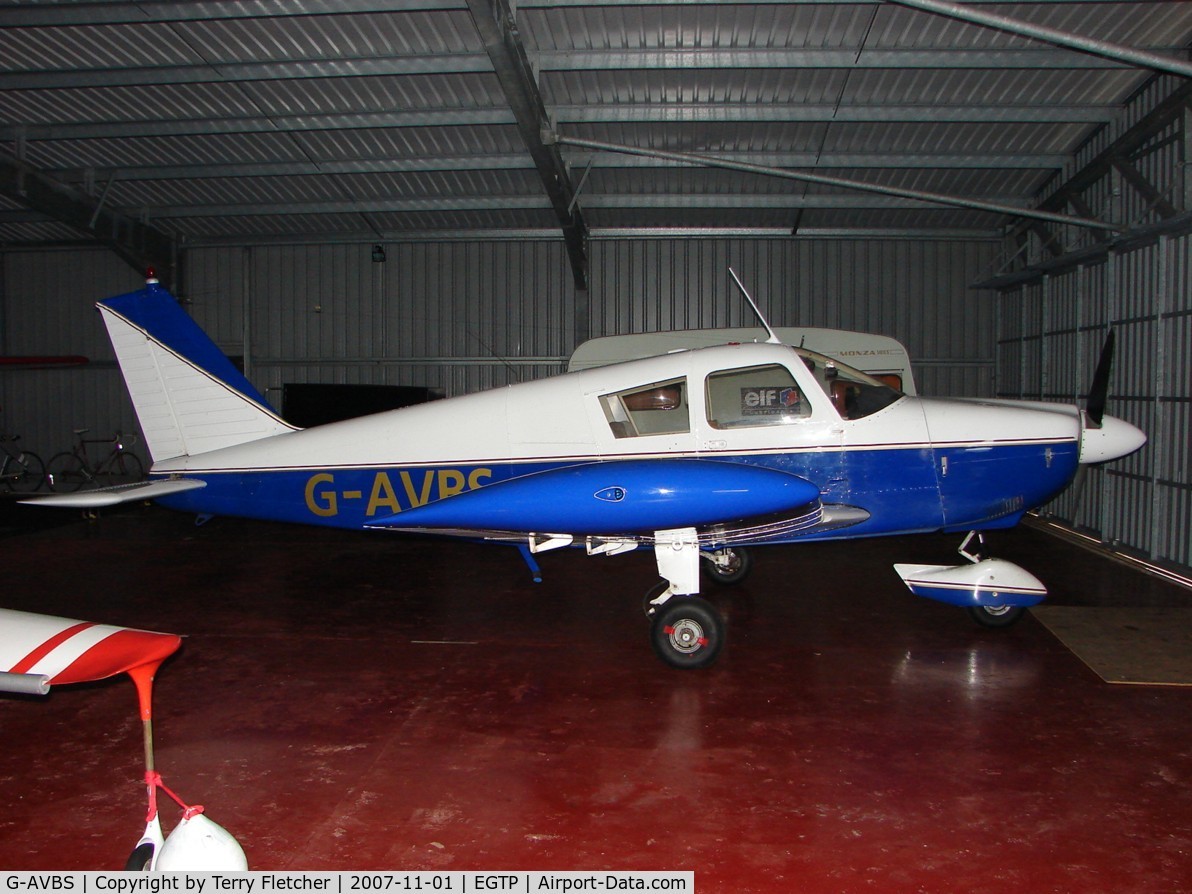 G-AVBS, 1967 Piper PA-28-180 Cherokee C/N 28-3938, Perranporth , Cornwall  , UK