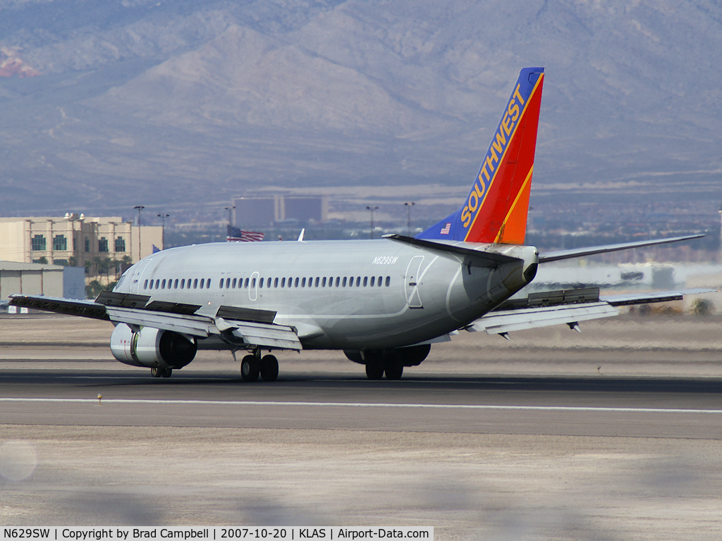 N629SW, 1996 Boeing 737-3H4 C/N 27704, Southwest Airlines - 'Silver One' / 1996 Boeing 737-3H4