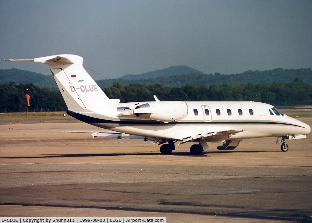 D-CLUE, 1989 Cessna 650 Citation III C/N 650-0174, Parked at the airport