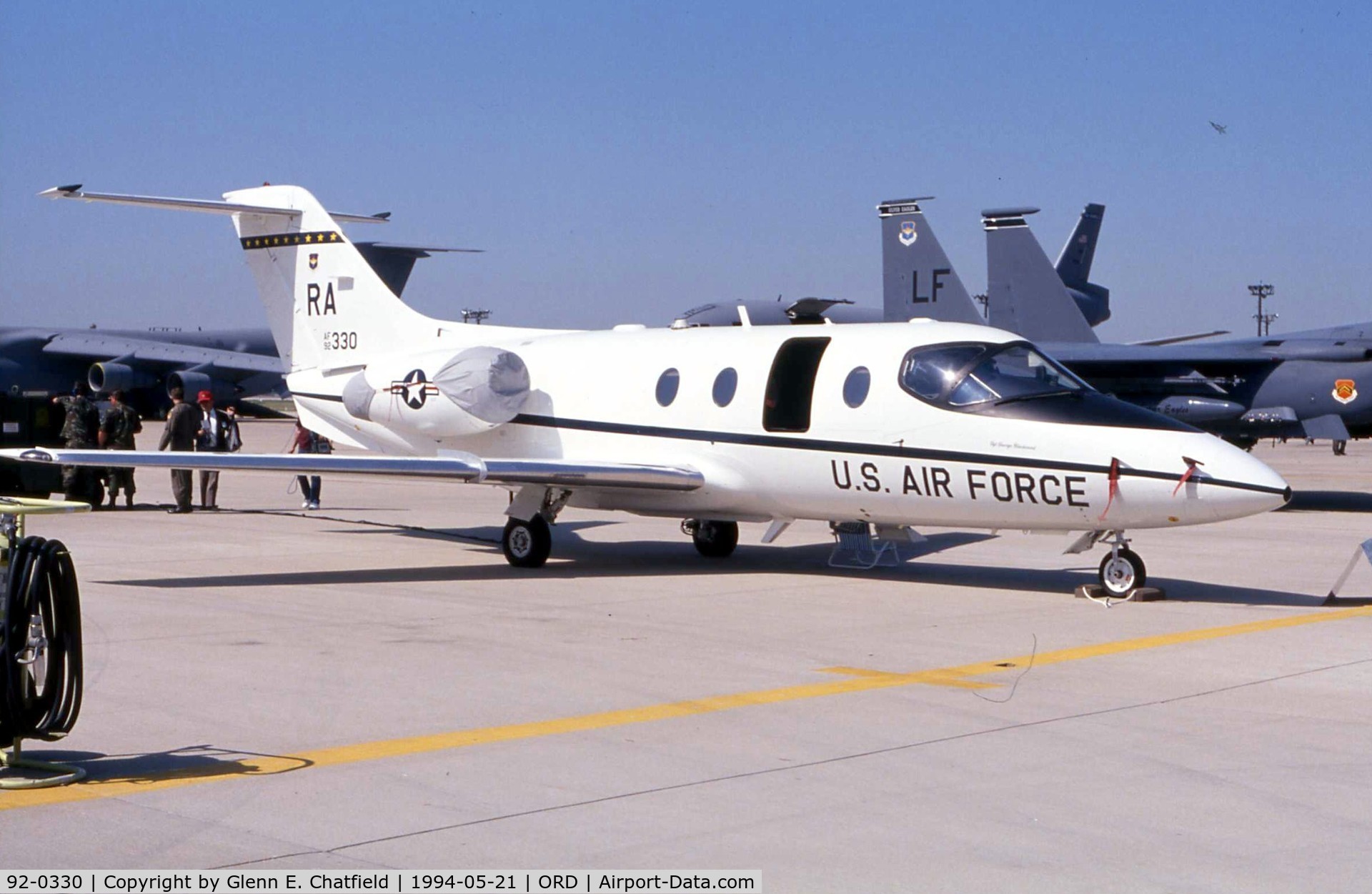 92-0330, 1992 Beechcraft T-1A Jayhawk C/N TT-44, T-1A at the AFR/ANG open house