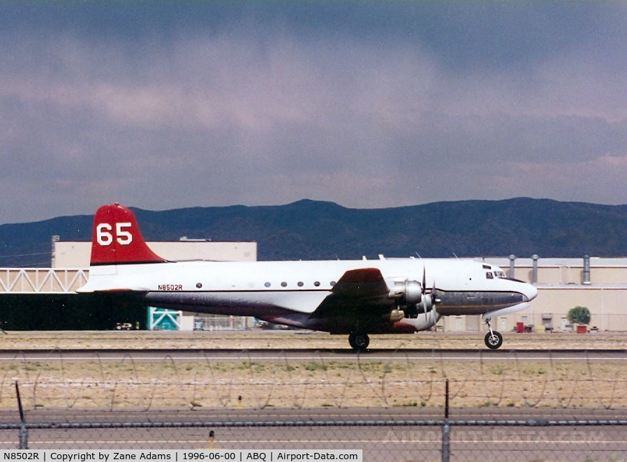 N8502R, 1981 Douglas C-54E Skymaster (DC-4) C/N 27367, Tanker 65