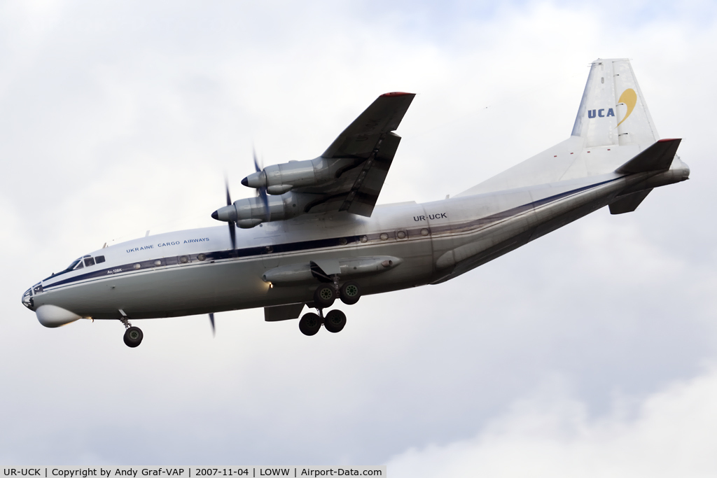 UR-UCK, Antonov An-12BK C/N 9346905, Ukraine Cargo Airlines AN12