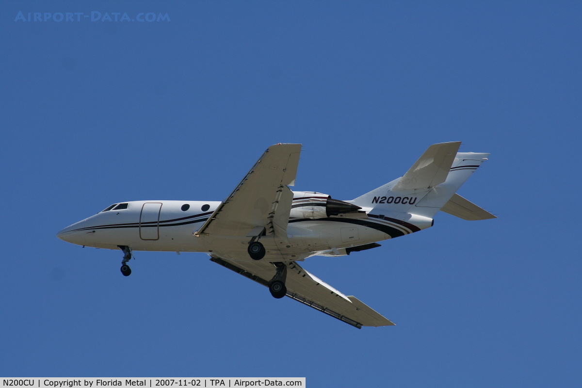 N200CU, Dassault Falcon 200 (20H) C/N 499, Falcon 200