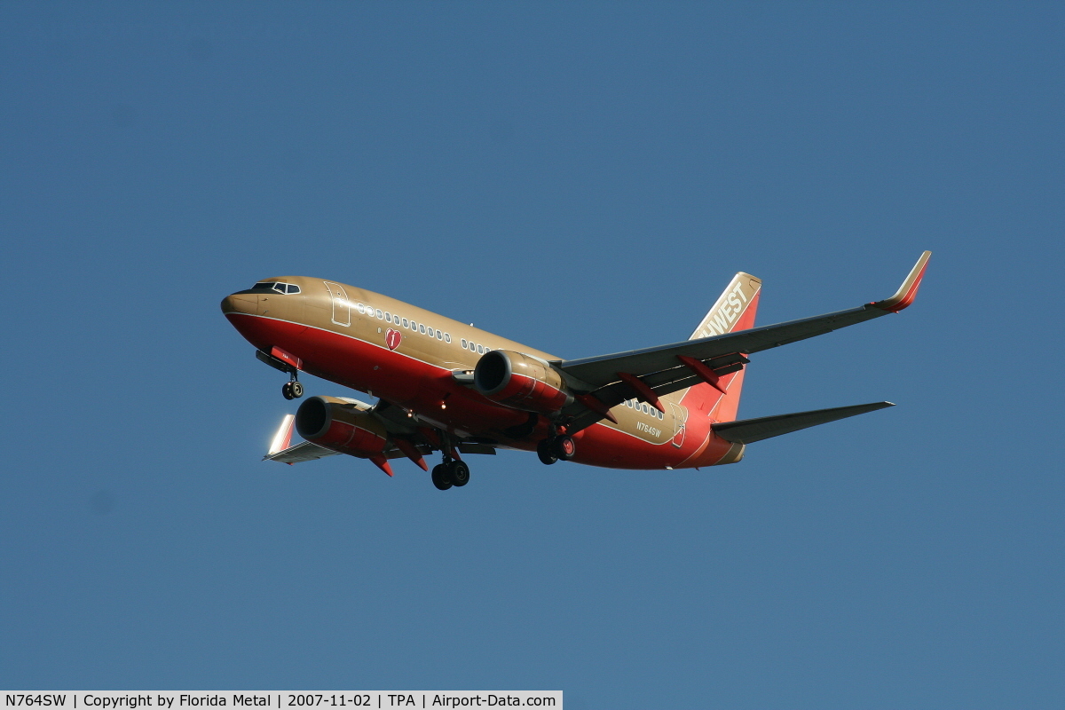 N764SW, 2000 Boeing 737-7H4 C/N 27878, Southwest