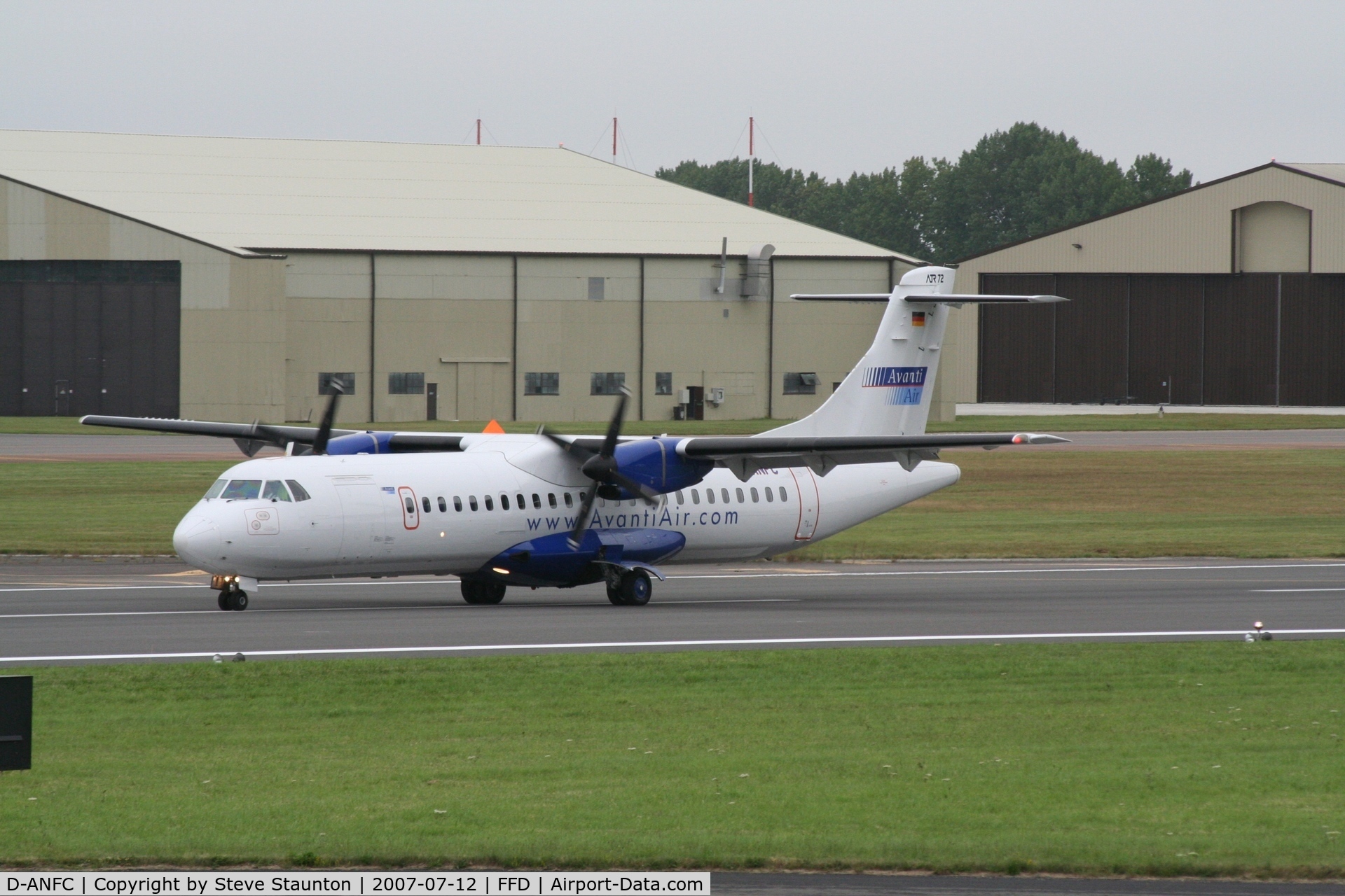 D-ANFC, 1991 ATR 72-202 C/N 237, Royal International Air Tattoo 2007