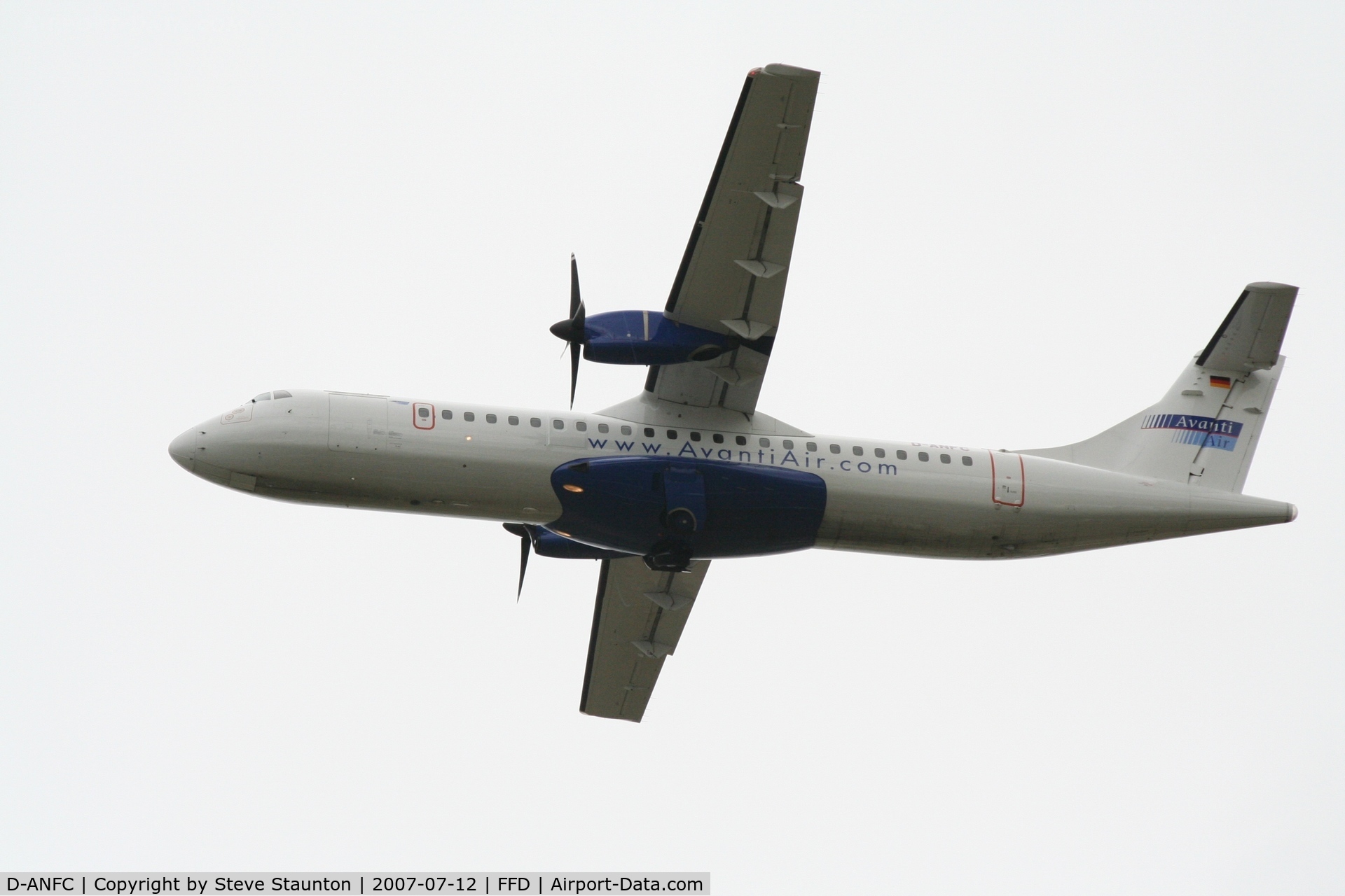 D-ANFC, 1991 ATR 72-202 C/N 237, Royal International Air Tattoo 2007