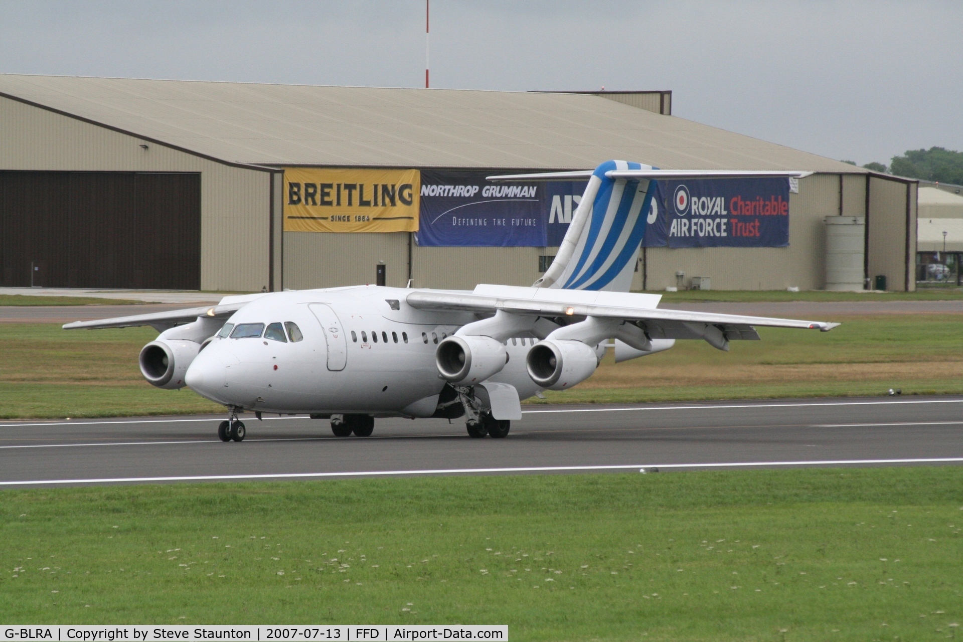 G-BLRA, 1984 British Aerospace BAe.146-100 C/N E1017, Royal International Air Tattoo 2007