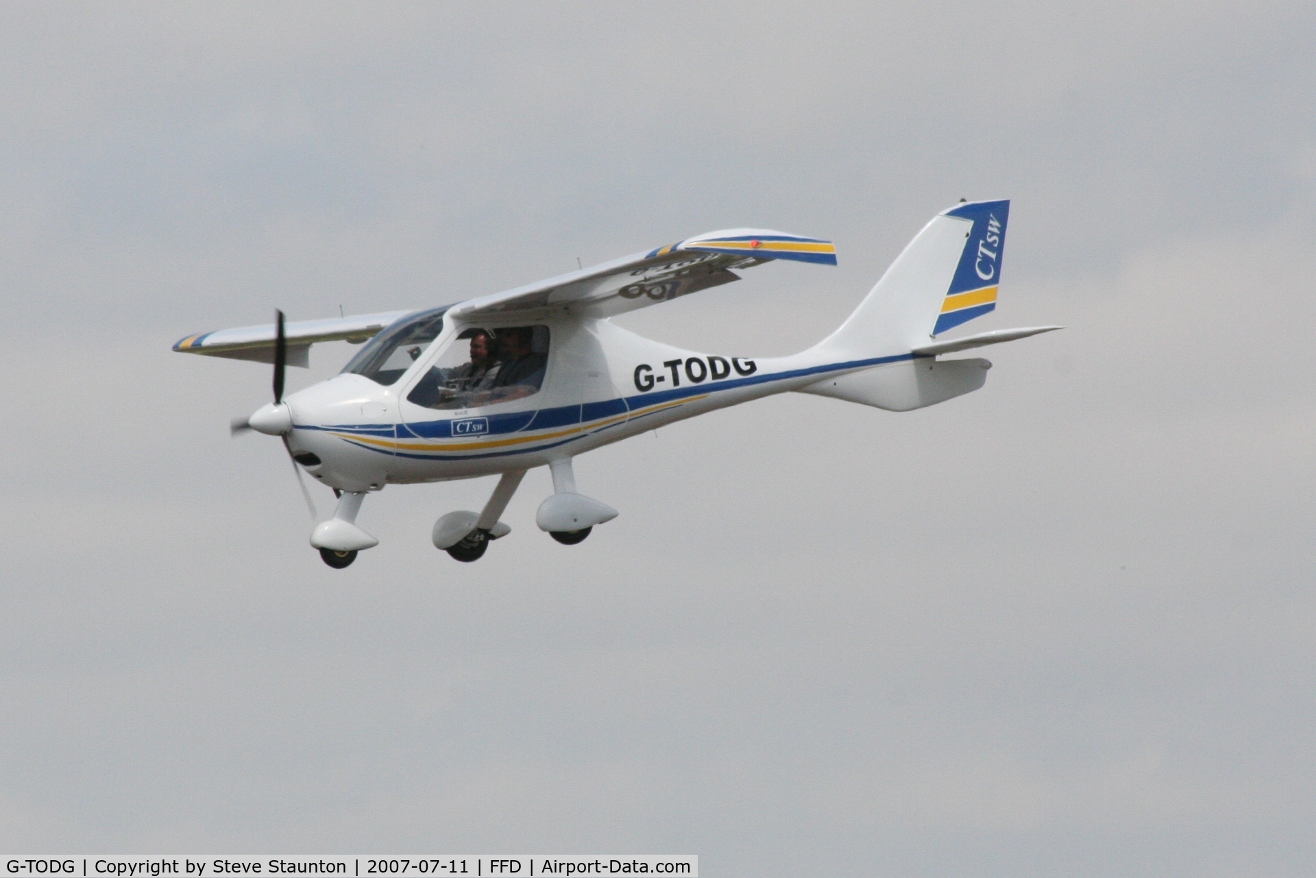 G-TODG, 2007 Flight Design CTSW C/N 8288, Royal International Air Tattoo 2007