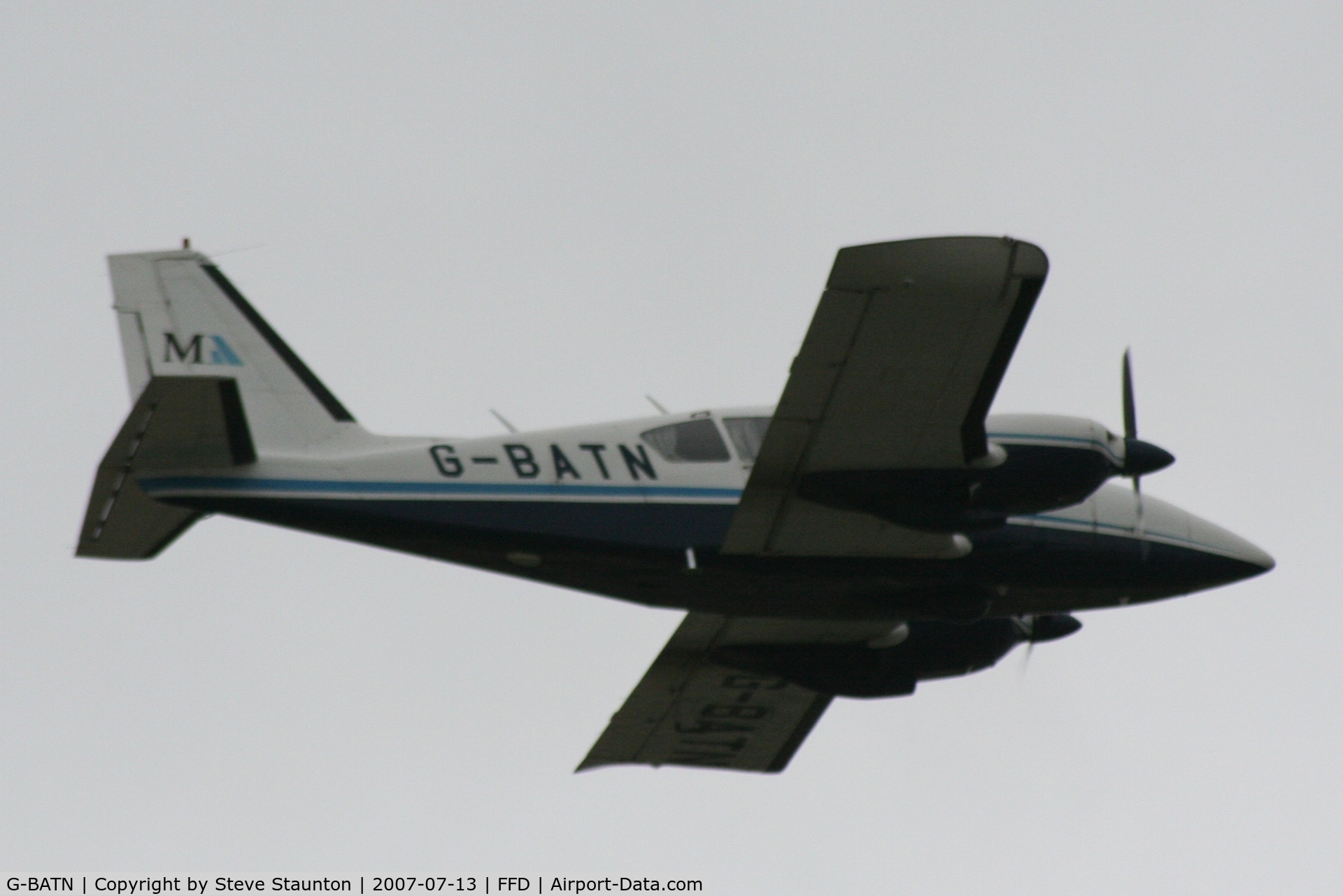 G-BATN, 1973 Piper PA-23-250 Aztec C/N 27-7304987, Royal International Air Tattoo 2007