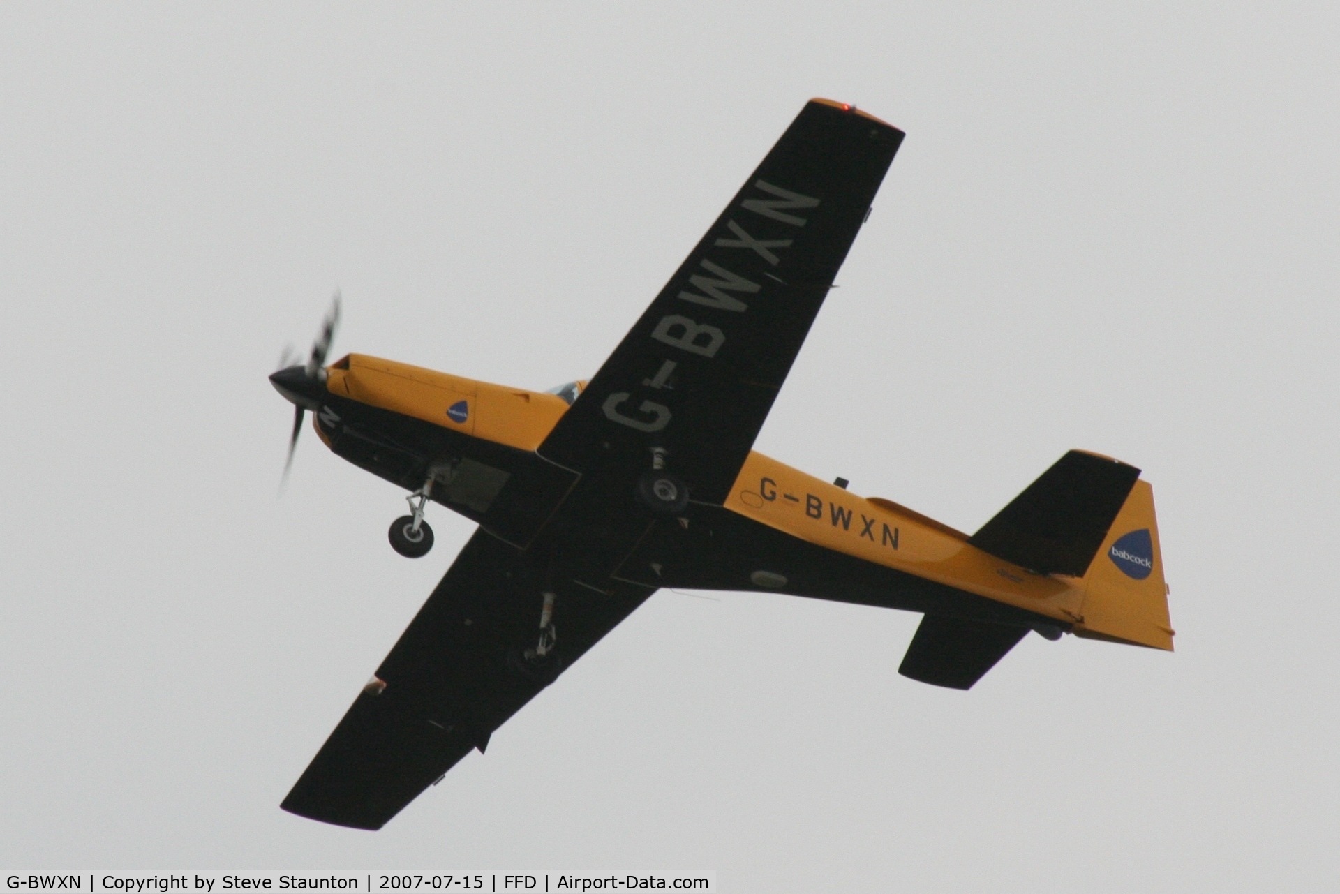 G-BWXN, 1996 Slingsby T-67M-260 Firefly C/N 2249, Royal International Air Tattoo 2007