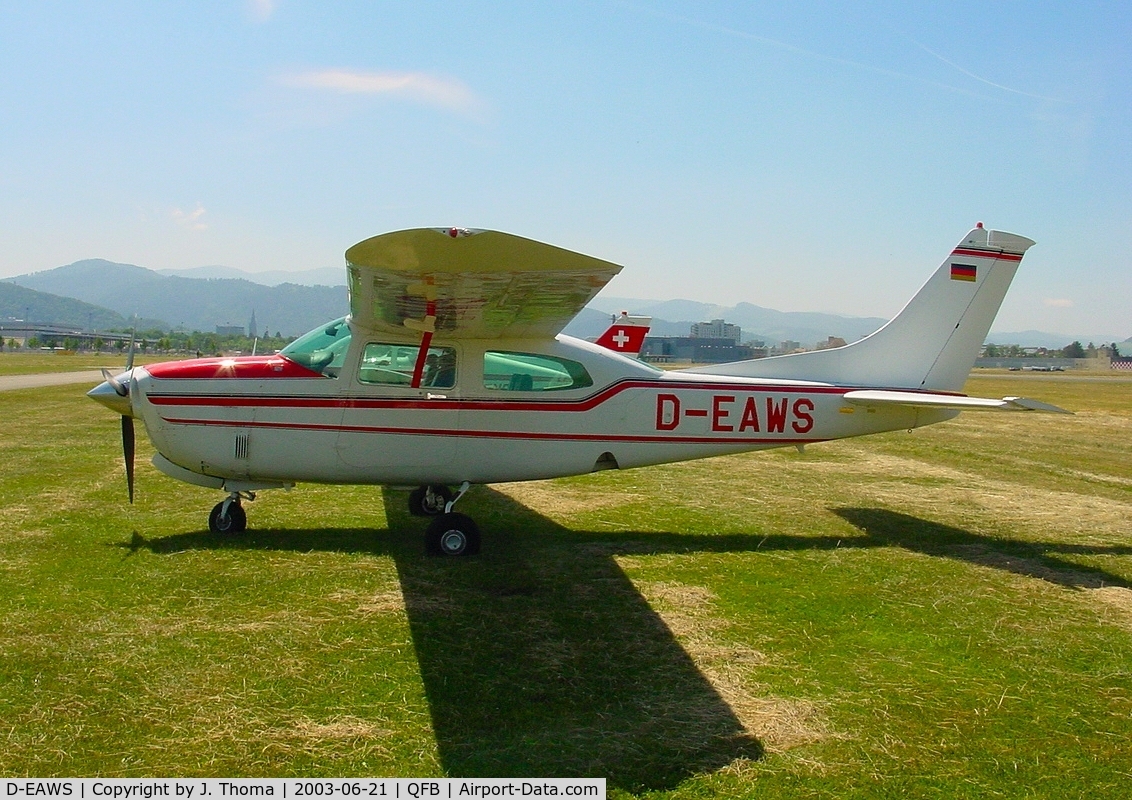 D-EAWS, 1986 Cessna T210R Turbo Centurion C/N 210-64989, Cessna T210R Turbo Centurion II