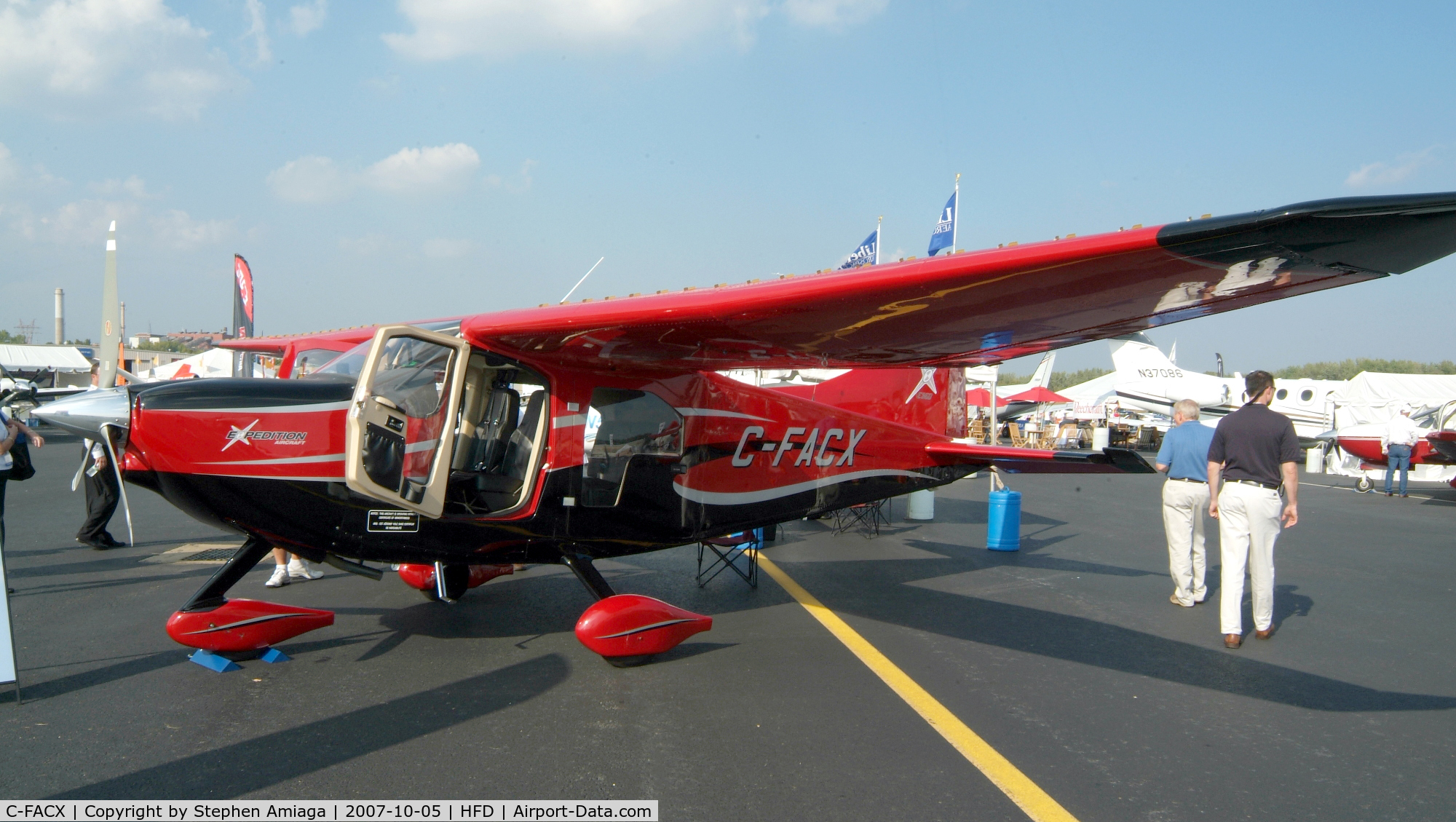 C-FACX, 2006 Found FBA-2C3 C/N 300, At the AOPA Expo...