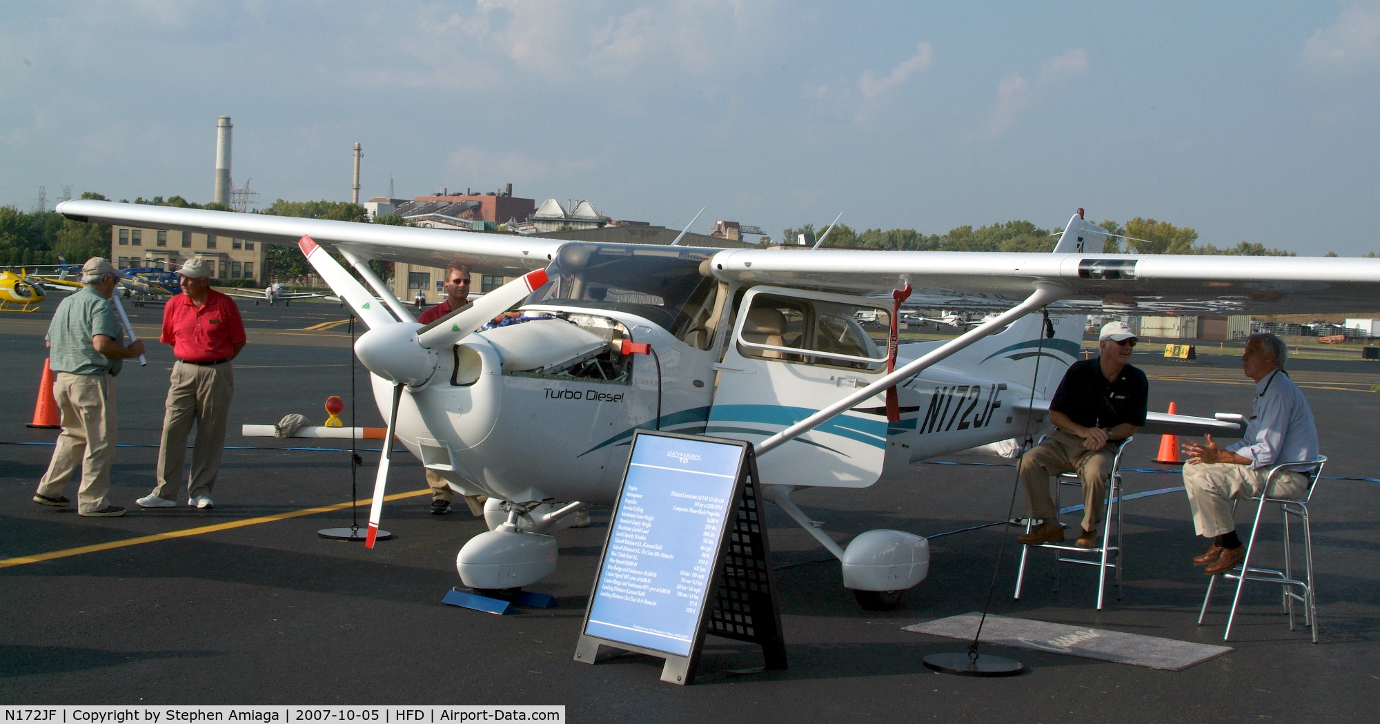 N172JF, Cessna 172S C/N 172S10507, At the AOPA Expo...