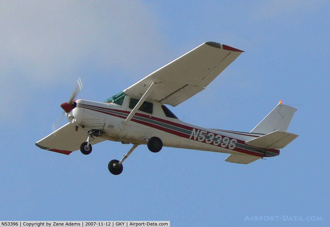 N53396, 1979 Cessna 152 C/N 15283543, Flight Training