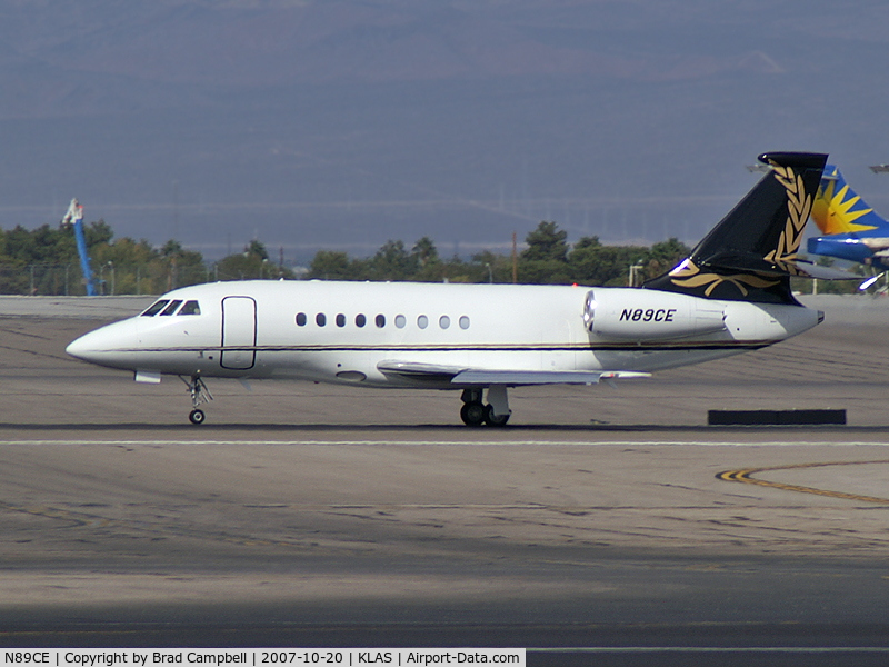 N89CE, 2006 Dassault Falcon 2000EX C/N 81, Harrah's Operating Co. - Las Vegas, Nevada / 2006 Dassault Falcon 2000EX
