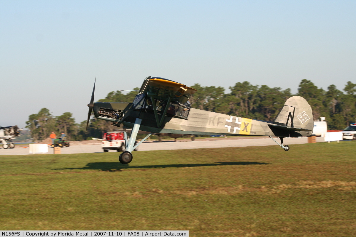 N156FS, 1942 Fieseler F1-156-C2 Storch C/N 4642, Storch