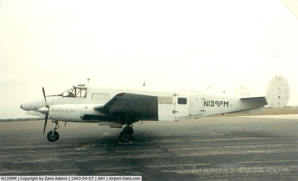 N139PM, 1979 Beech Volpar Turboliner C/N BA-259, At Arlington Municipal