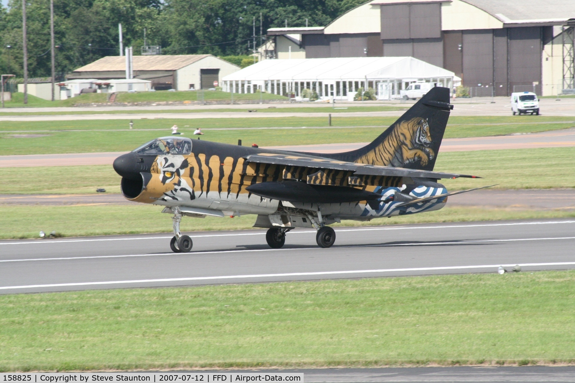 158825, LTV A-7E Corsair II C/N E-381, Royal International Air Tattoo 2007