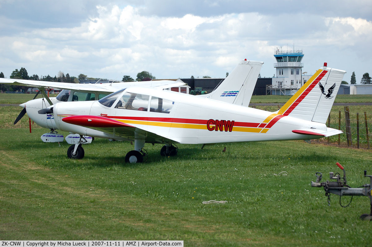 ZK-CNW, Piper PA-28-140 Cherokee C/N 28-22367, Parked at Ardmore