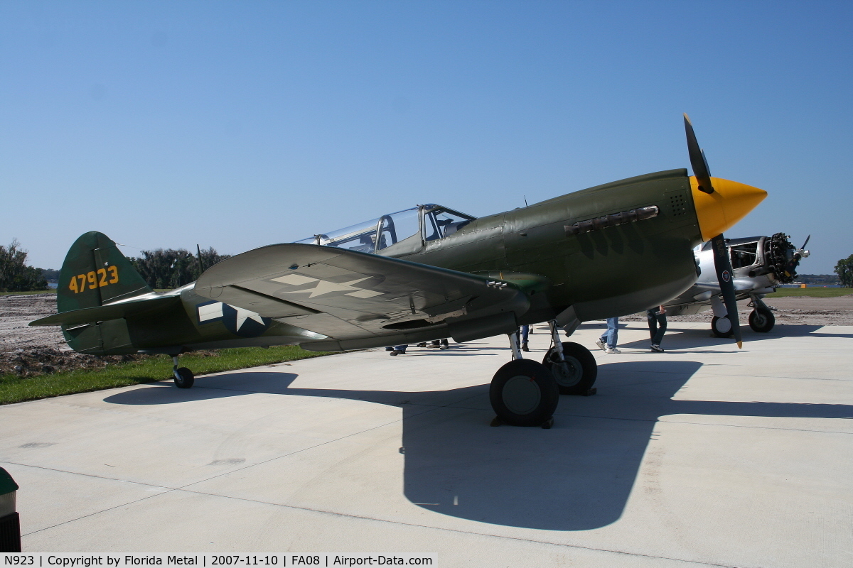 N923, 1944 Curtiss TP-40N Warhawk C/N 33915, P-40