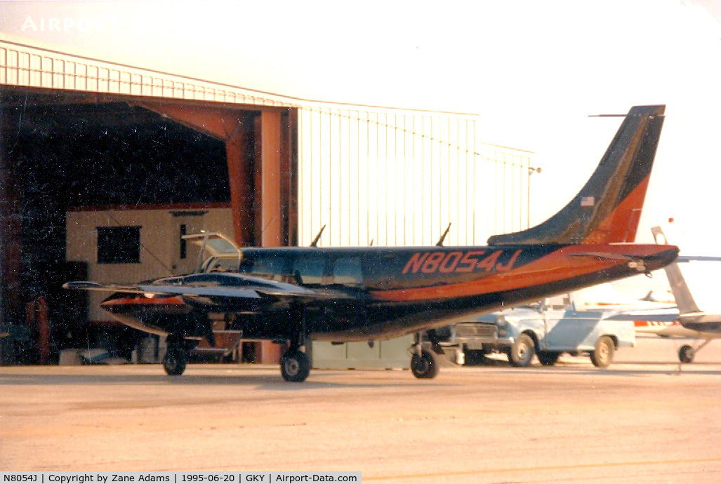 N8054J, 1978 Piper Aerostar 601 C/N 61-0537-132, At Arlington Municipal