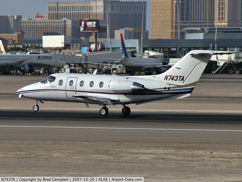 N743TA, 2000 Raytheon Aircraft Company 400A C/N RK-271, Co-Owned / 2000 Raytheon Aircraft Company 400A