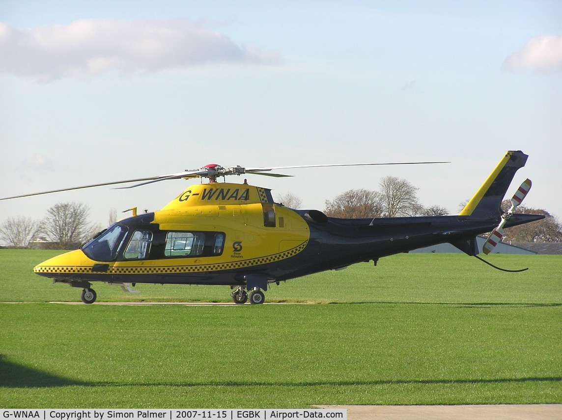 G-WNAA, 2000 Agusta A-109E Power C/N 11090, A109 based with Sloane Helicopters at Sywell