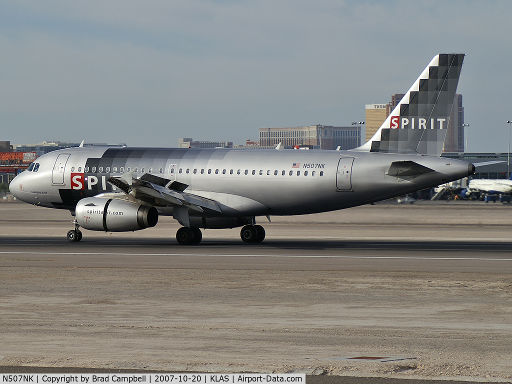 N507NK, 2005 Airbus A319-132 C/N 2560, Spirit Airlines / 2005 Airbus A319-132