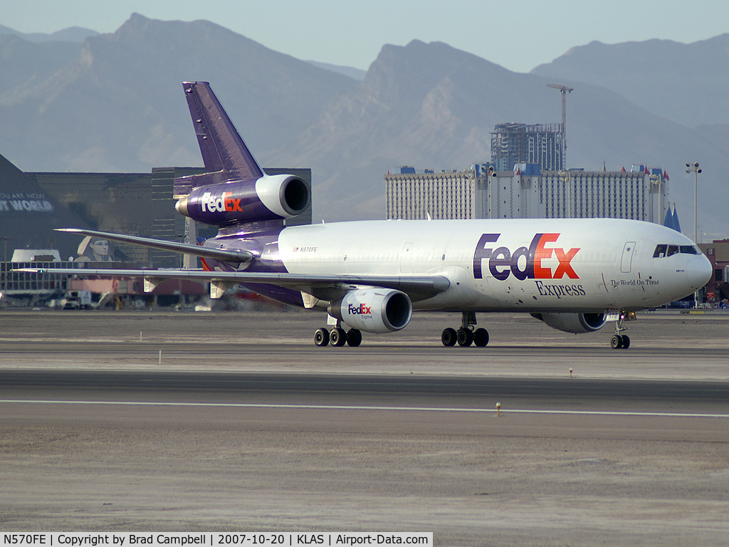 N570FE, 1980 McDonnell Douglas DC-10-10F C/N 47829, Federal Express - 'FedEx' / 1980 Mcdonnell Douglas MD-10-10F