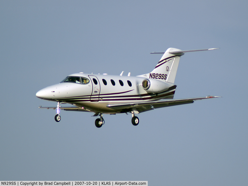 N929SS, 2001 Beech 390 Premier 1 C/N RB-15, TS Aviation - Paradise Valley, Arizona / Raytheon Aircraft Company 390