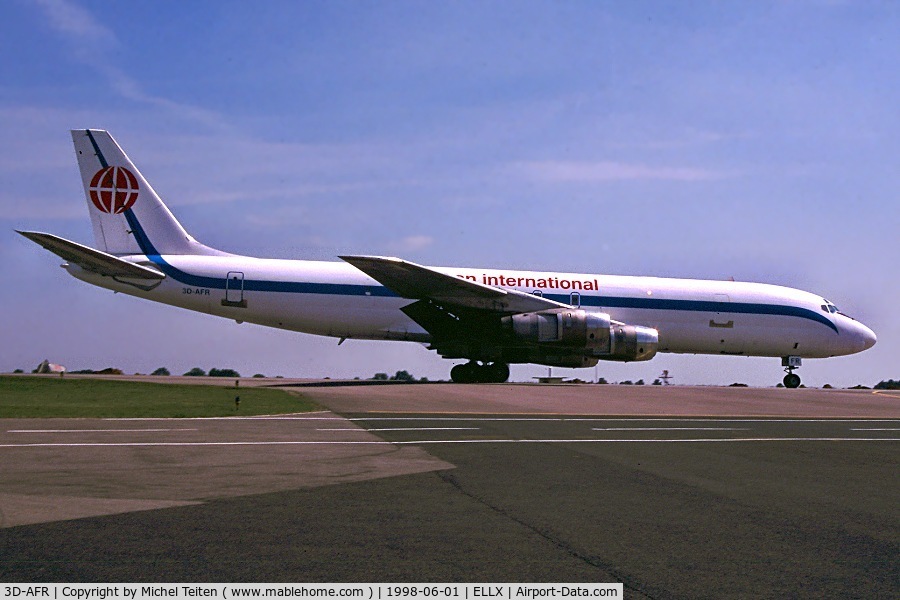 3D-AFR, 1965 Douglas DC-8-54F C/N 45802, African International Airways