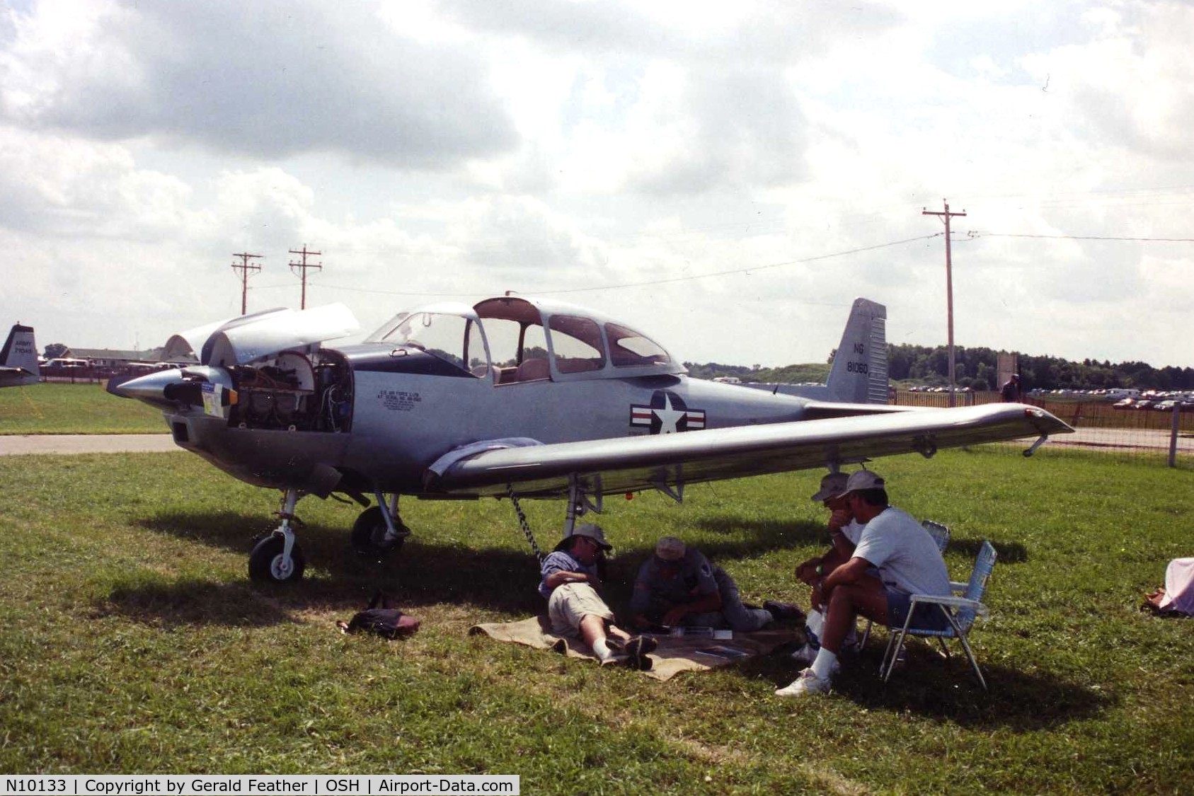 N10133, 1948 Ryan Navion L-17B C/N NAV-4-1766, L-17B 48-1060 at the EAA fly in