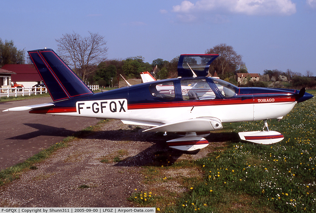 F-GFQX, Socata TB-10 Tobago C/N 663, Based here...